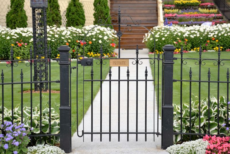 Decorative Fence with Gates