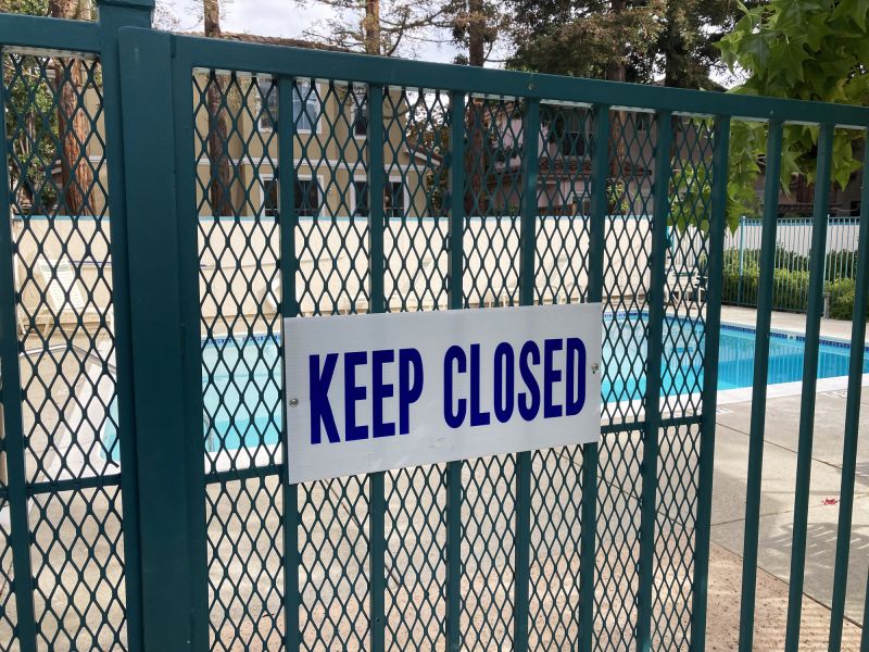 Secure Pool Fence